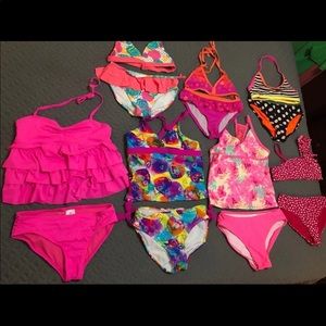 Girls Bikini and Tankini sets